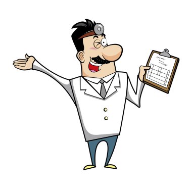 Pano ile karikatür doktor