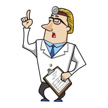 Pano ile karikatür doktor