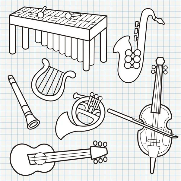 Glockenspiel Drawing
