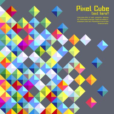 soyut modern piksel arka plan