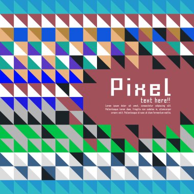 soyut modern piksel arka plan