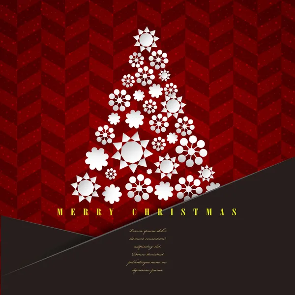 Kerstkaart — Stockvector