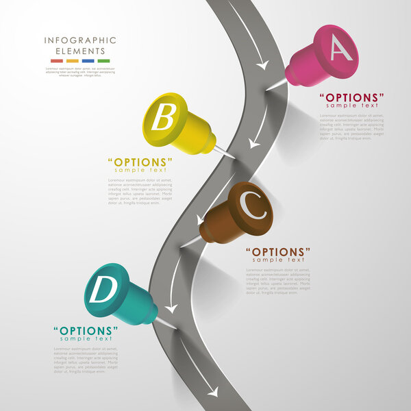 vector abstract infographics