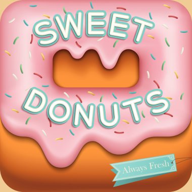 tatlı çörekler arka plan