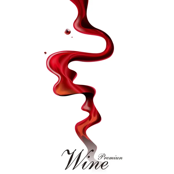 Carta dei vini design — Vettoriale Stock