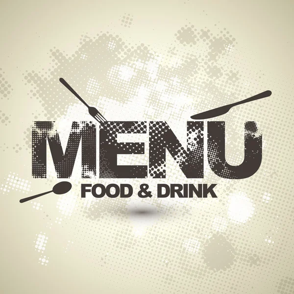 Menu restauracji — Wektor stockowy