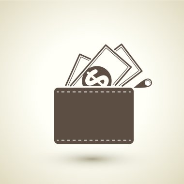 m-cüzdan ile dolar simgesi