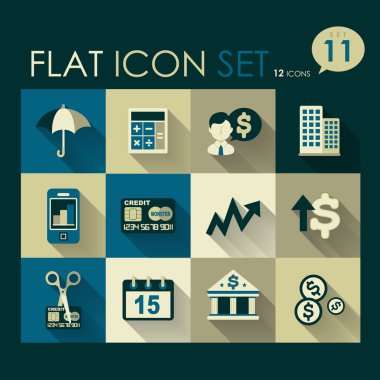 Finans yatırım & Icon set