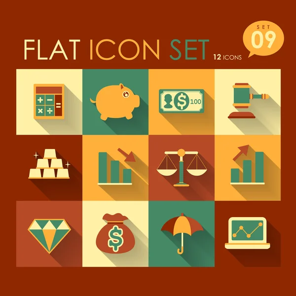 Finance icon set — Stock Vector