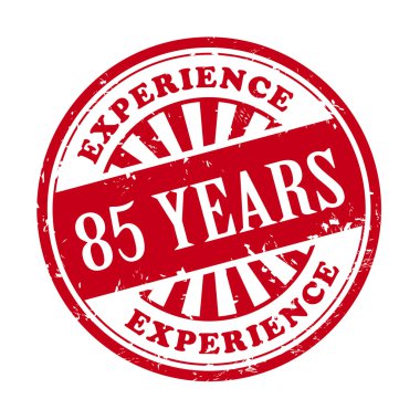 grunge lastik damgası 85 yıllık deneyim 