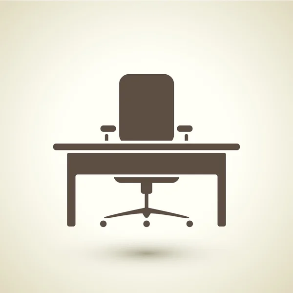 Retro stijl office-pictogram — Stockvector