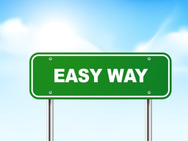 3D kolay yol yol levhası