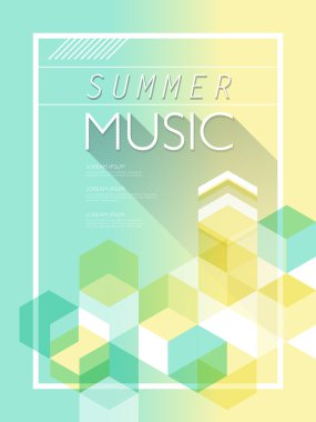 Yaz müzik poster