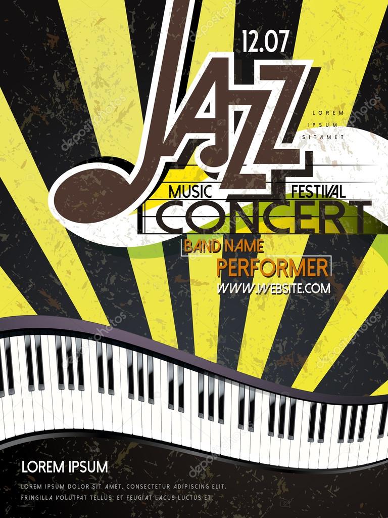jazz concert poster