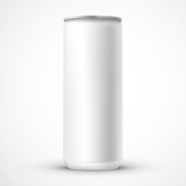 boş alüminyum kutu şablonu 