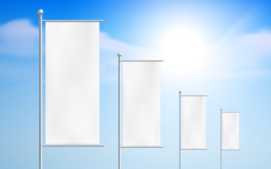 boş reklam panoları, yol işaretleri