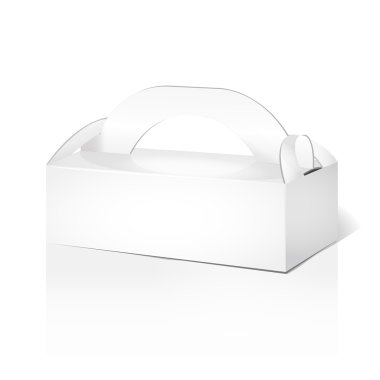 boş kağıt ambalaj saplı çanta