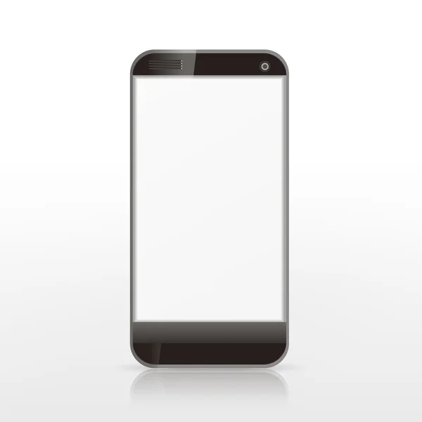 Smartphone met blanco scherm — Stockvector