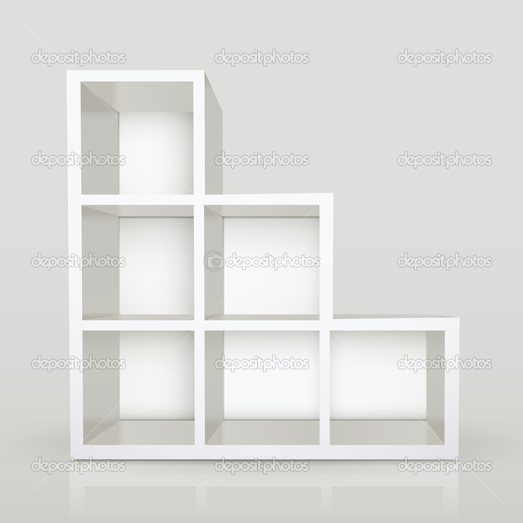 lege moderne boekenkast — Stockvector © kchungtw #50842739 lege moderne boekenkast — Stockvector © kchungtw #50842739