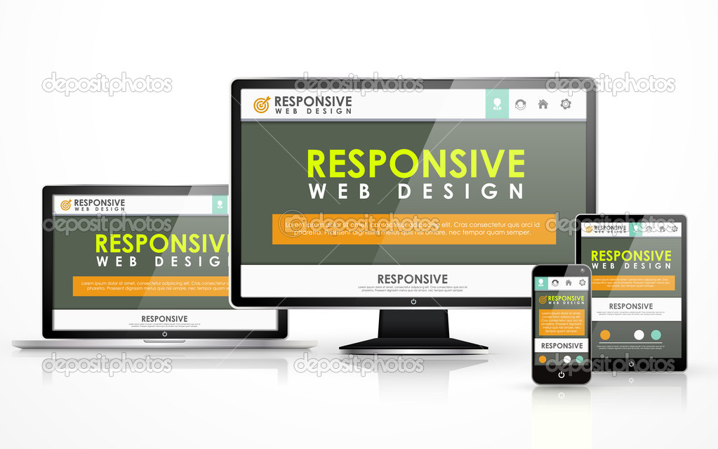 responsive web design in different devices