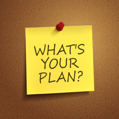 plan sözlerin üzerinde post it nedir 