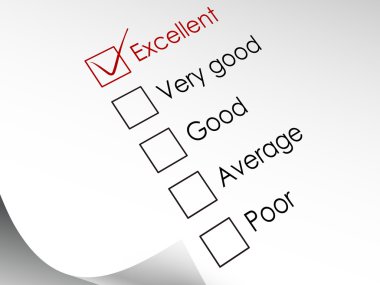 kene kırmızı mükemmel onay kutusuna yerleştirilir. 