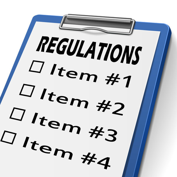 regulations clipboard