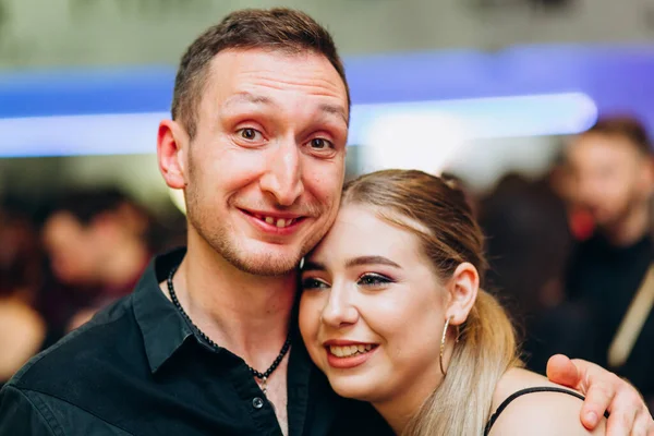 Kharkiv Ucraina Persone Che Ballano Kizomba Sulla Pista Ballo — Foto Stock