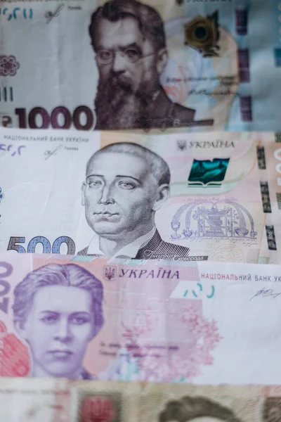 Ukrayna Hrivnia 'sının banknotları. Ukrayna Hryvnia 'sı. Ukrayna 'nın parası