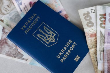 Ukrayna 'nın mavi pasaportu Hryvnia' da yatıyor.