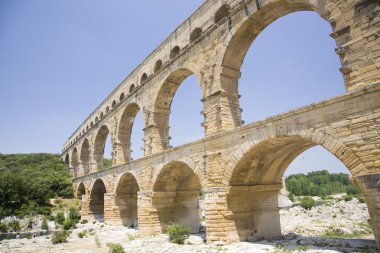 Pont du gard, antik su yolu