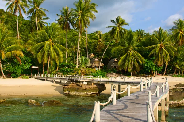 Belle plage tropicale, Thaïlande — Photo