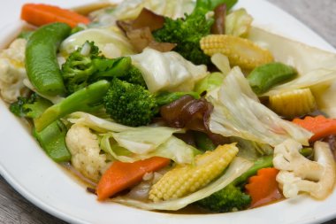 renkli sebze karışımı