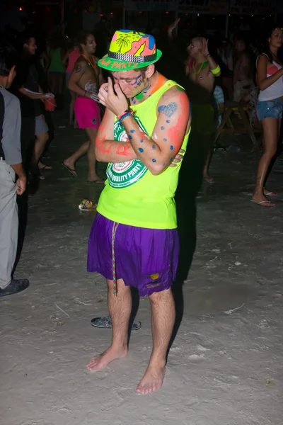 Full moon party — Stockfoto