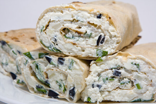 Cottage cheese wrap