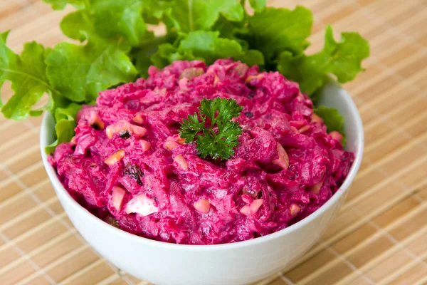 Beet salad — Stock Photo, Image