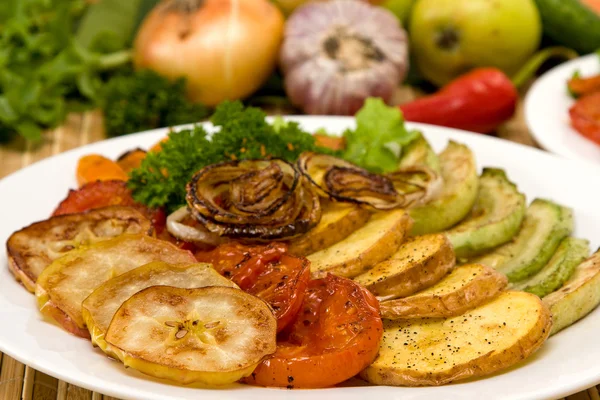 Baked vegetables — Stock Photo, Image