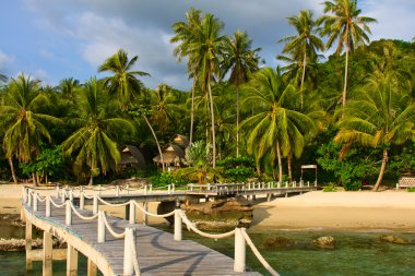 güzel tropik beach, Tayland
