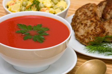 kremalı domates çorbası