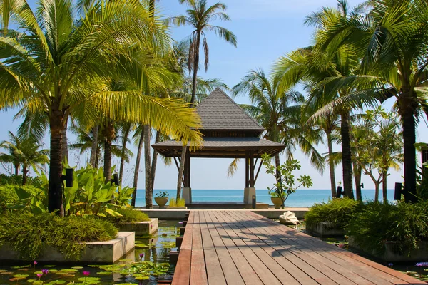 Hermosa playa tropical — Foto de Stock