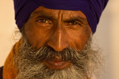 amritsar, Hindistan Sih man.