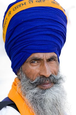 amritsar, Hindistan Sih man.