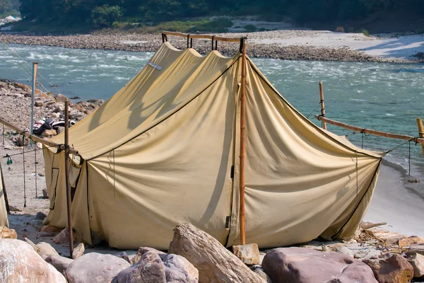 Campamento en el río Ganges —  Fotos de Stock