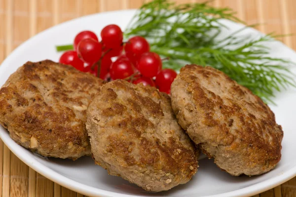 Fried cutlet — Stock Photo, Image