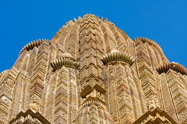 Храм в Каджурахо, Індія — стокове фото