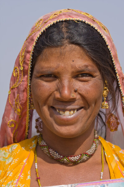 Портрет индианки
