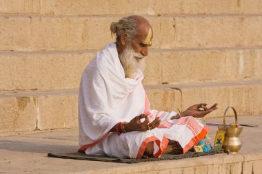 Varanasi, Hindistan.