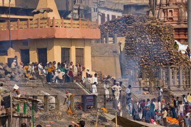 Varanasi, Hindistan.