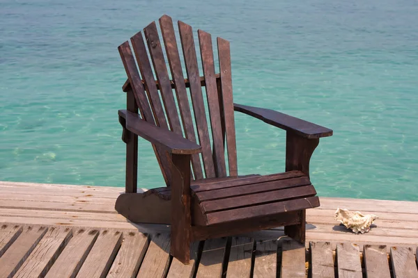 ビーチの椅子 — ストック写真