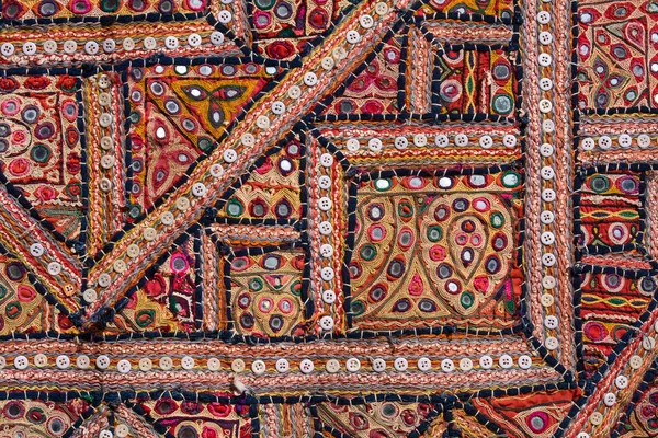 印度拼凑而成地毯 — 图库照片